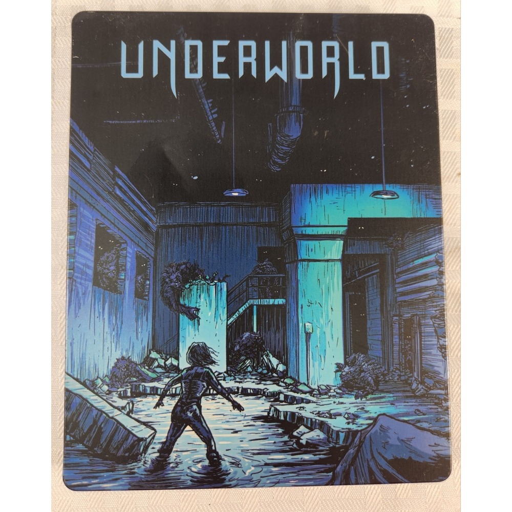 Underworld 4K Ultra HD Blu-Ray Steelbook Mondo Comic Art Edition Action Movie